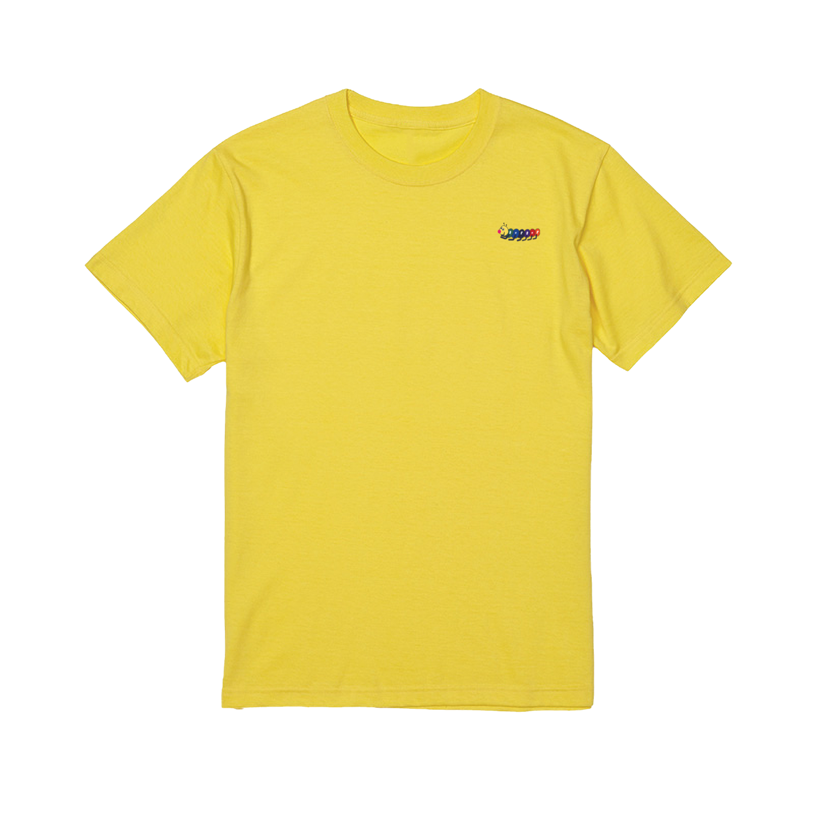 Yellow Caterpillar Print T-shirt – IDENTITY STORE JAPAN